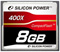 Compact Flash 8 Gb Silicon Power 400x