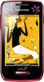 Samsung S5380 Red La Fleur