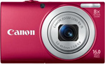 Canon PowerShot A4000 IS Red