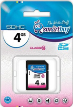 SD 4 Gb SmartBuy class 10