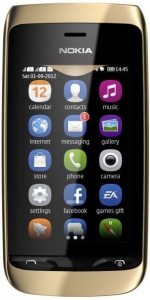 Nokia 308 Gold Light