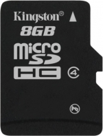 Kingston microSDHC 8Gb class 4 