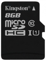 Kingston microSDHC 8Gb class 10 45Mb/s